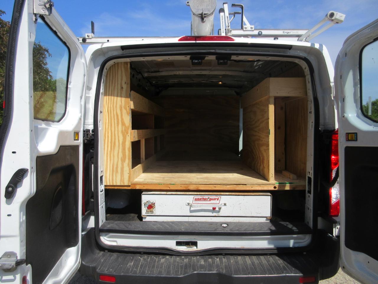 Ford Transit Cargo Van T-250 130" Low Rf 9000 GVWR Swing-Out RH Dr 2015