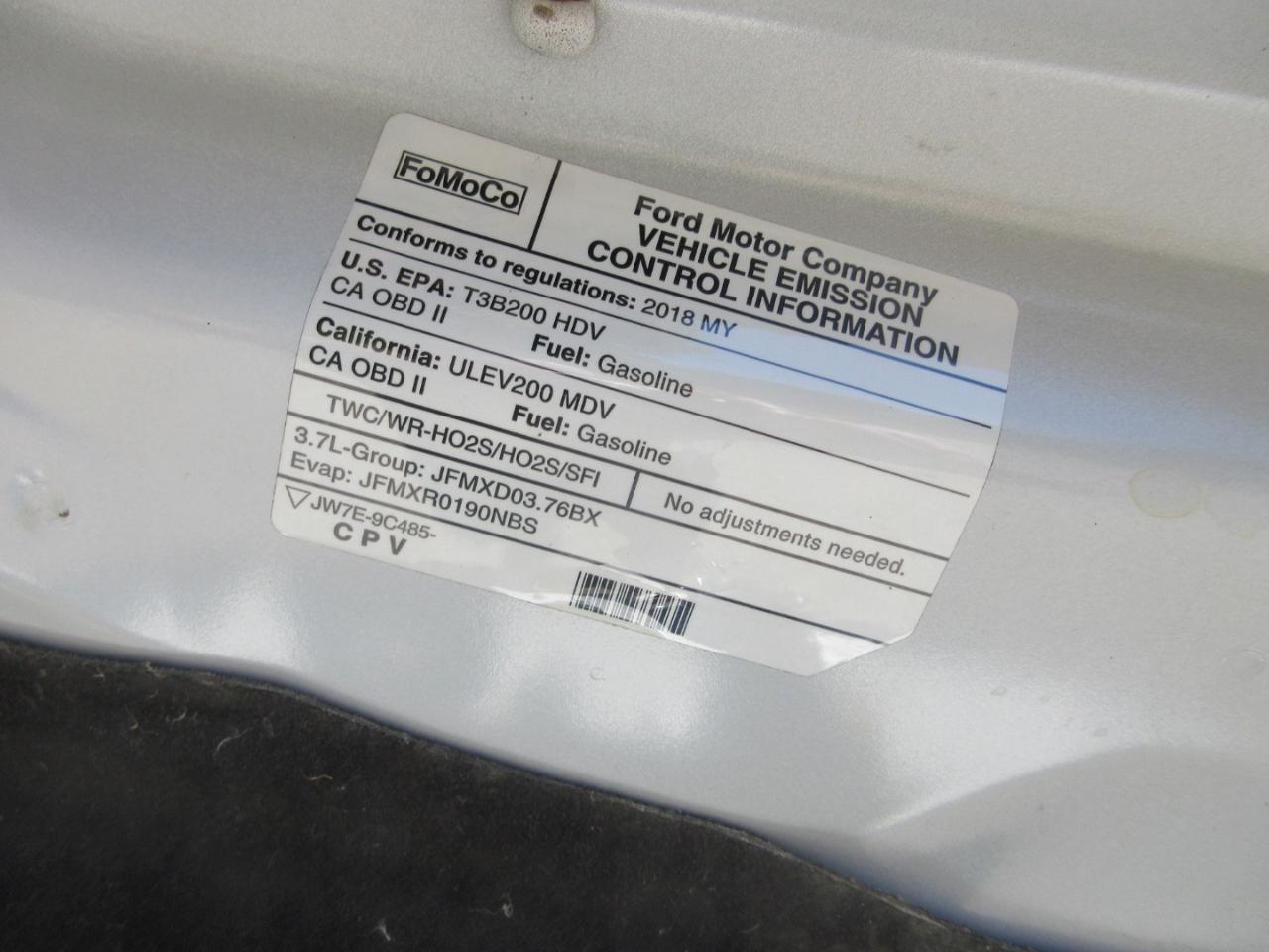 Ford Transit Van T-250 148" Med Rf 9000 GVWR Sliding RH Dr 2018