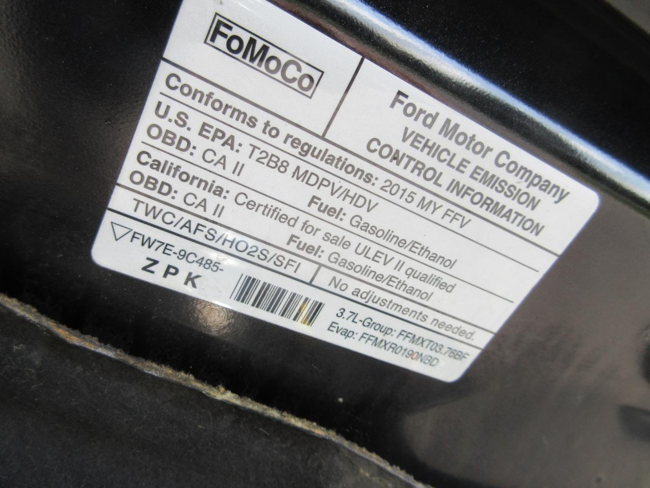 Ford Transit Cargo Van T-250 148" Med Rf 9000 GVWR Sliding RH Dr 2015