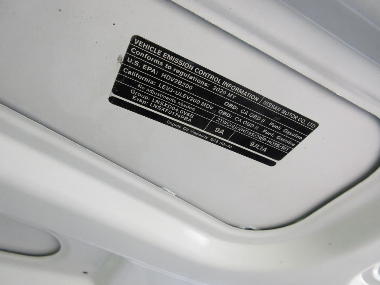 Nissan NV Cargo NV2500 HD High Roof V6 SV 2020