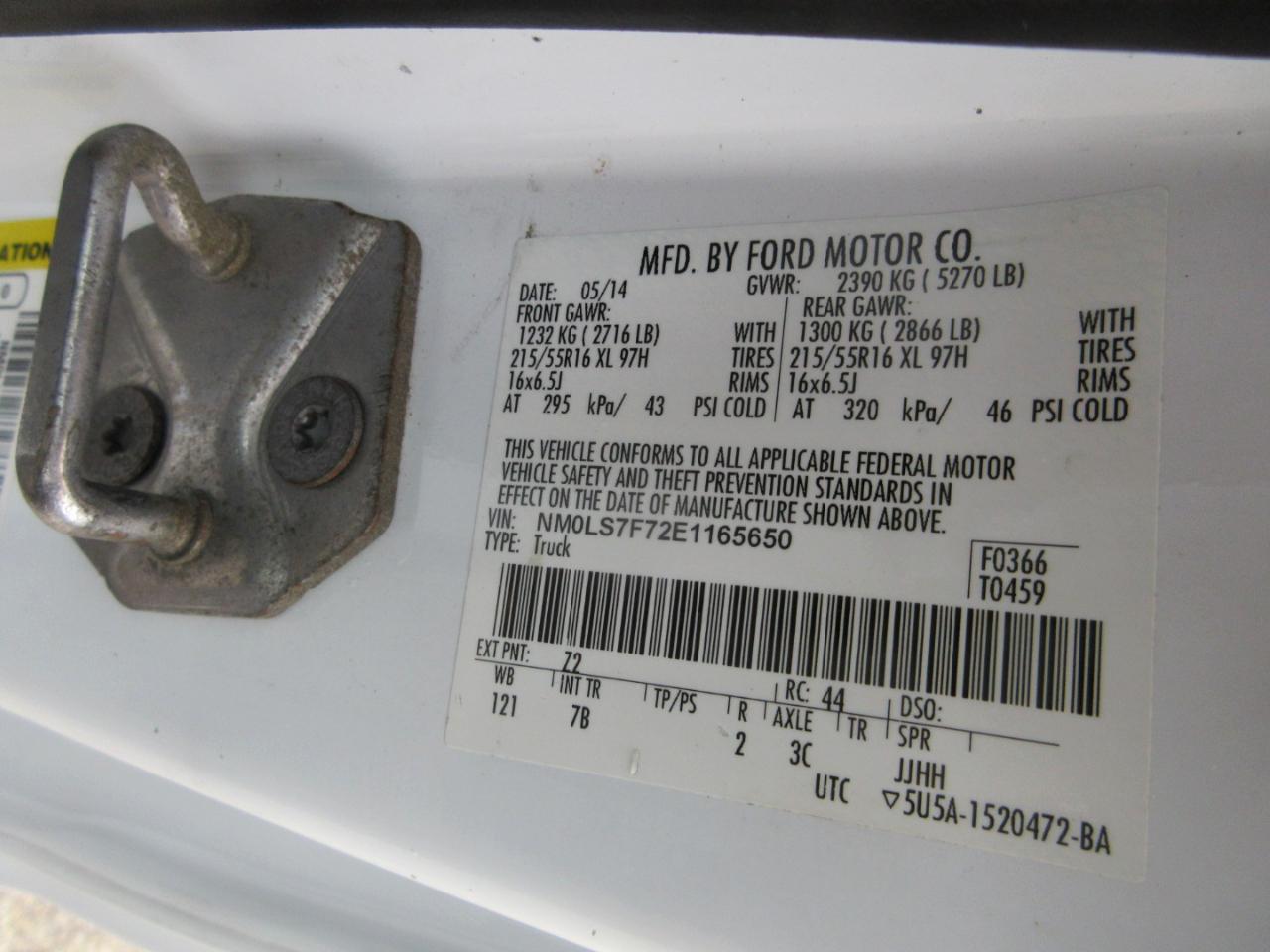 Ford Transit Connect LWB XLT 2014