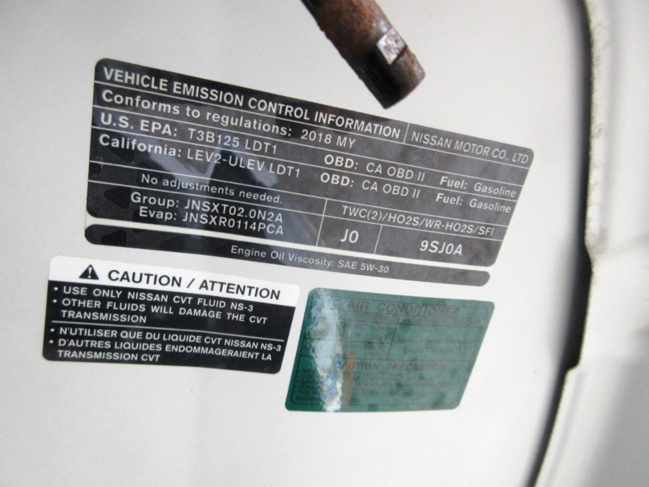 Nissan NV200 Compact Cargo I4 S 2018