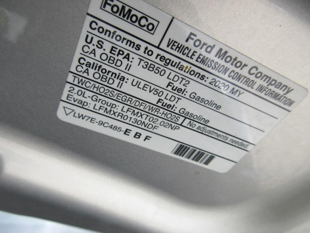 Ford Transit Connect Van XLT LWB w/Rear Symmetrical Doors 2020