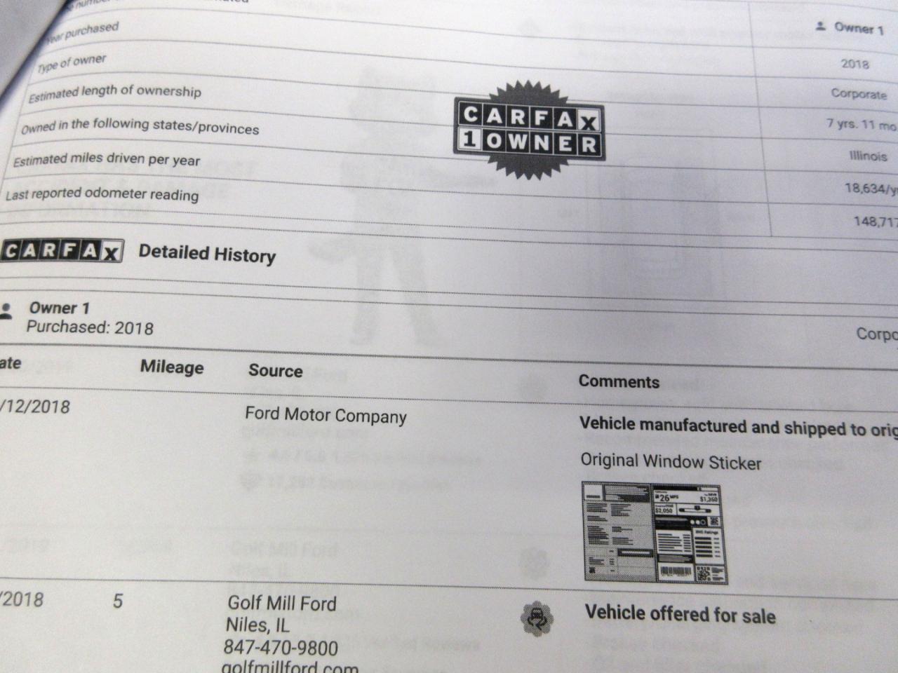 Ford Transit Connect Van XLT LWB w/Rear Symmetrical Doors 2018