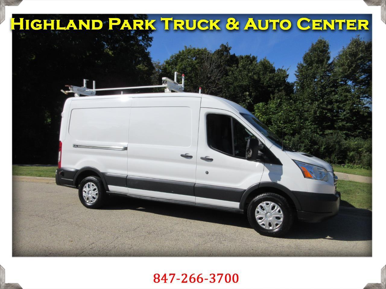 2015 Ford Transit Cargo Van T-150 148" Med Rf 8600 GVWR Sliding RH Dr