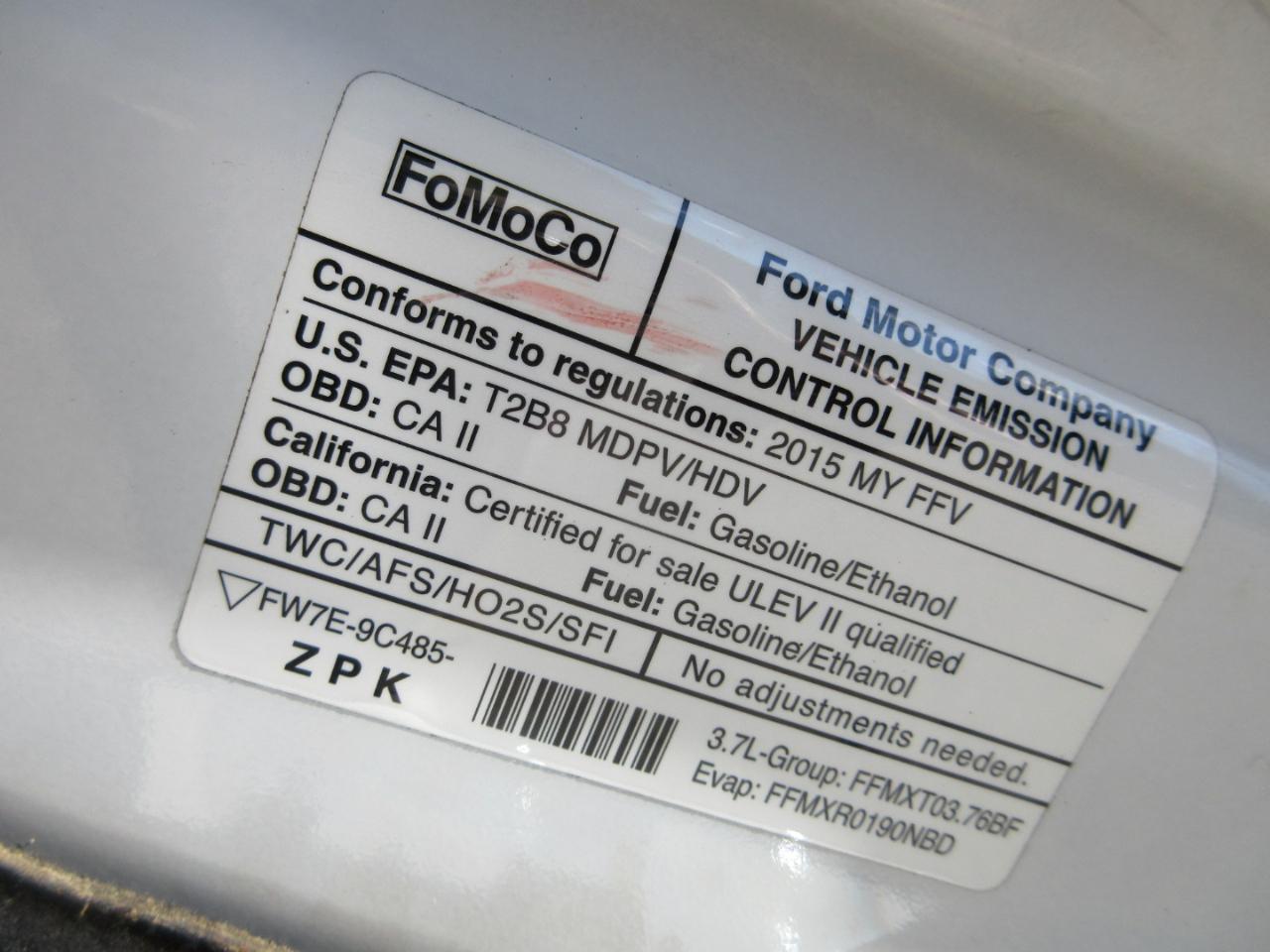 Ford Transit Cargo Van T-150 148" Med Rf 8600 GVWR Sliding RH Dr 2015