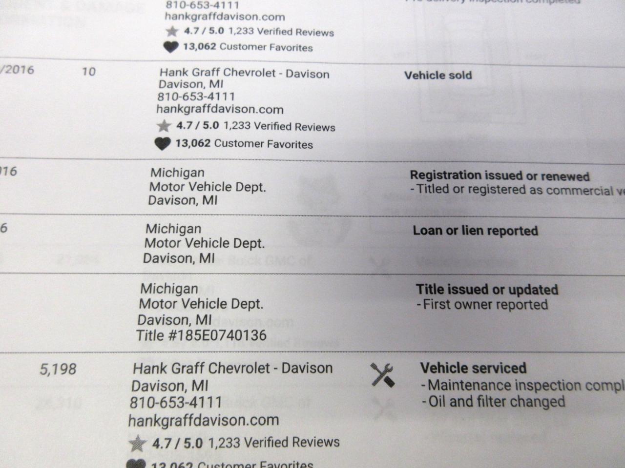 Chevrolet Express Cargo Van RWD 3500 155" 2016