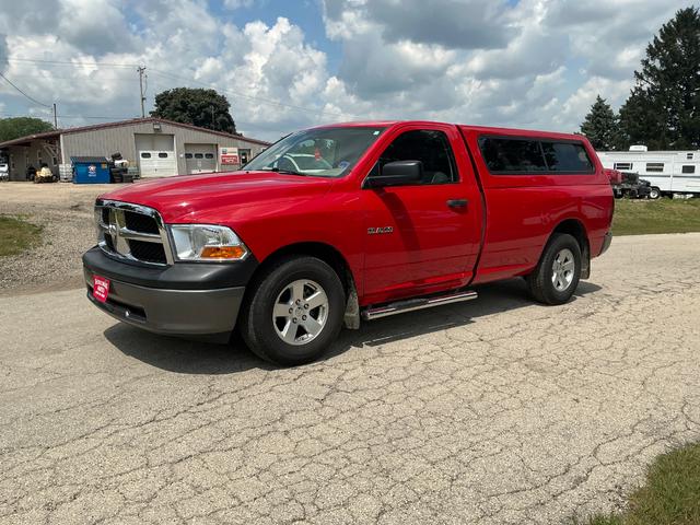 Red 2009 Dodge RAM 1500 Pickup Truck 4X2 Automatic