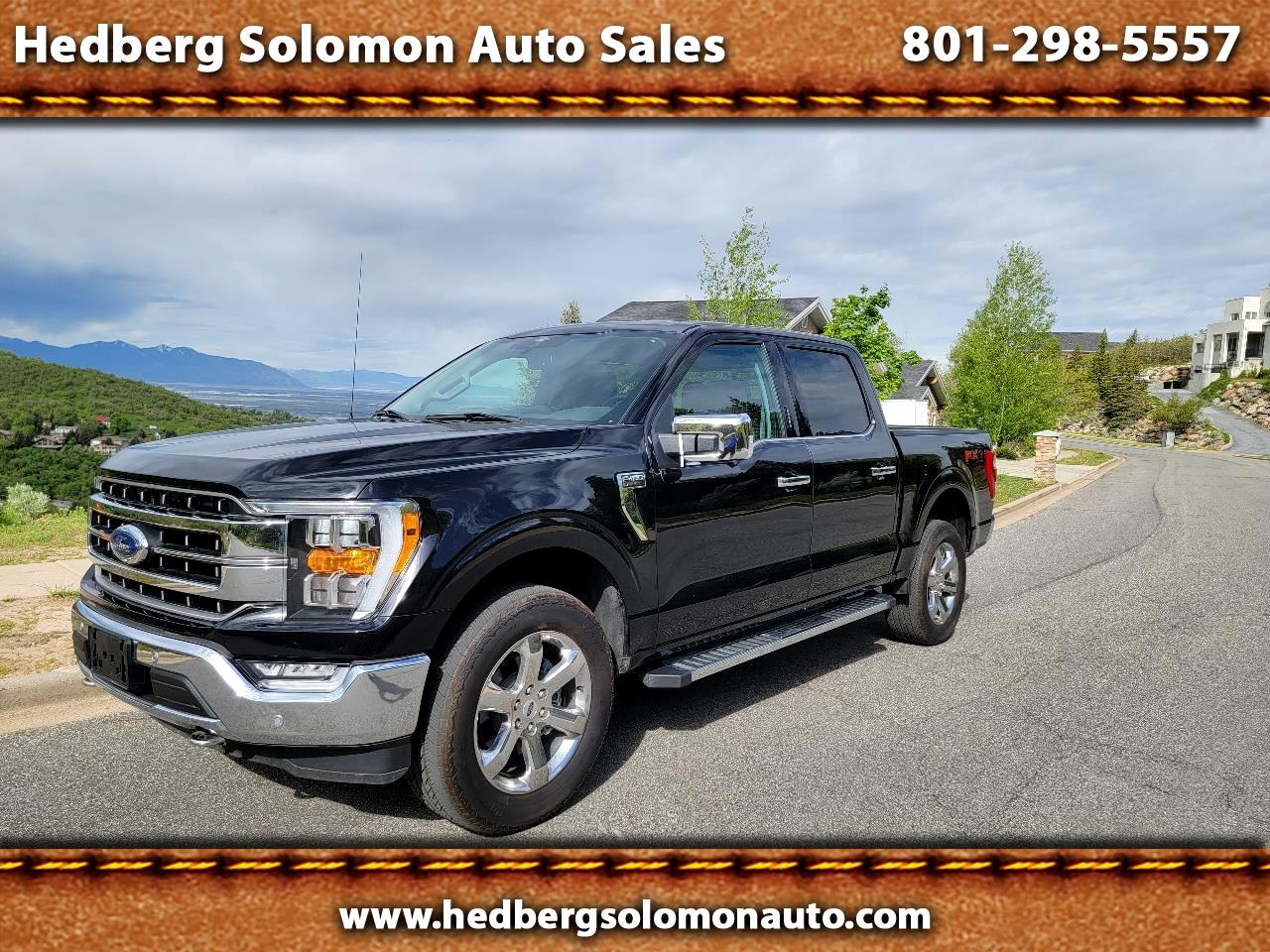 Ford F-150 Lariat SuperCrew 5.5-ft. Bed 4WD 2021