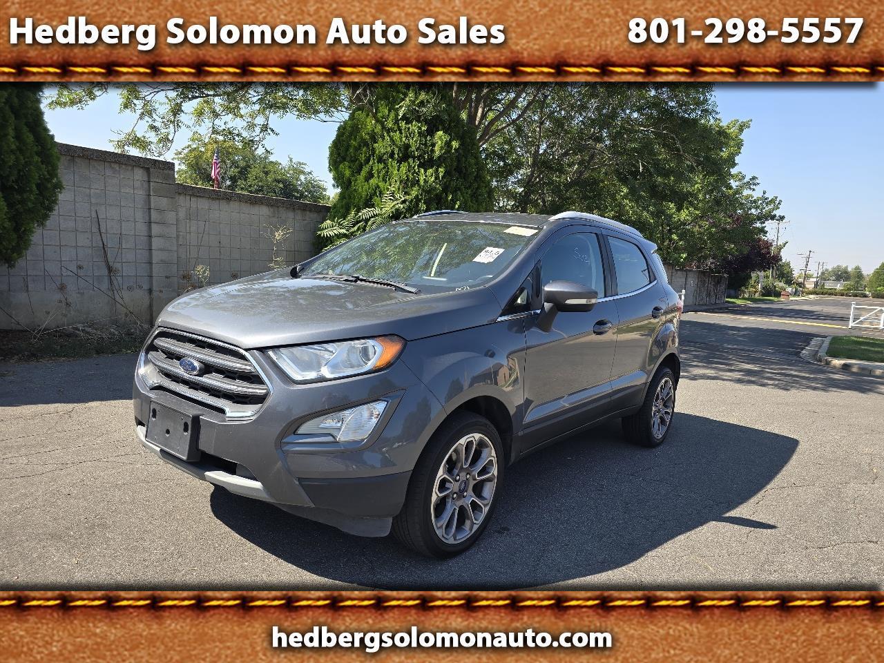 2020 Ford EcoSport Titanium 4WD