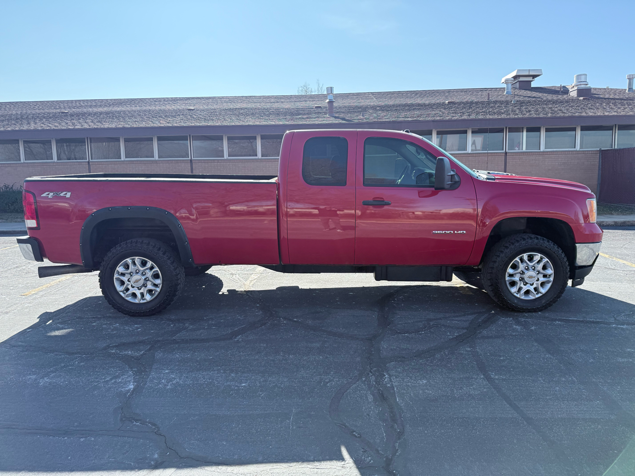 GMC Sierra 3500HD 4WD Ext Cab 158.2" Work Truck 2013