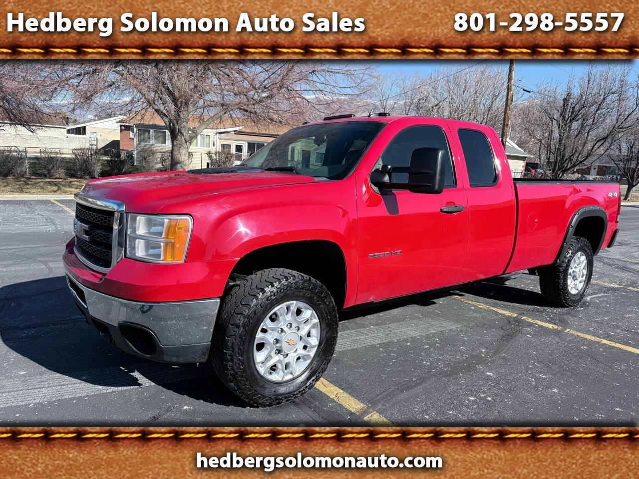 2013 GMC Sierra 3500HD 4WD Ext Cab 158.2" Work Truck