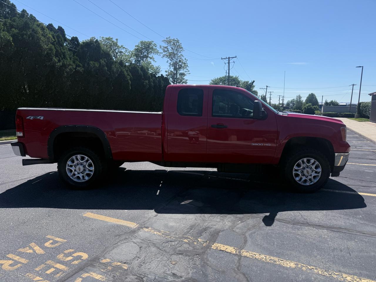 GMC Sierra 3500HD 4WD Ext Cab 158.2" Work Truck 2013