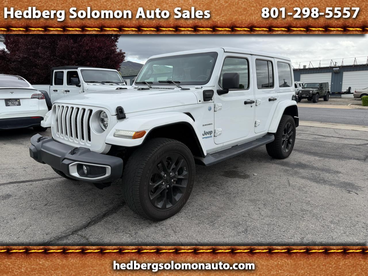 2021 Jeep Wrangler 4xe Unlimited Sahara 4x4