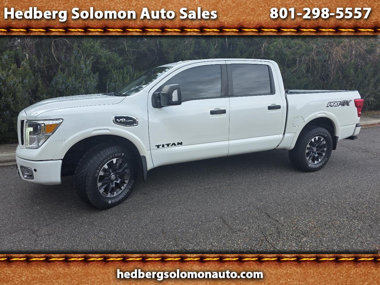 2017 Nissan Titan 4x4 Crew Cab PRO-4X