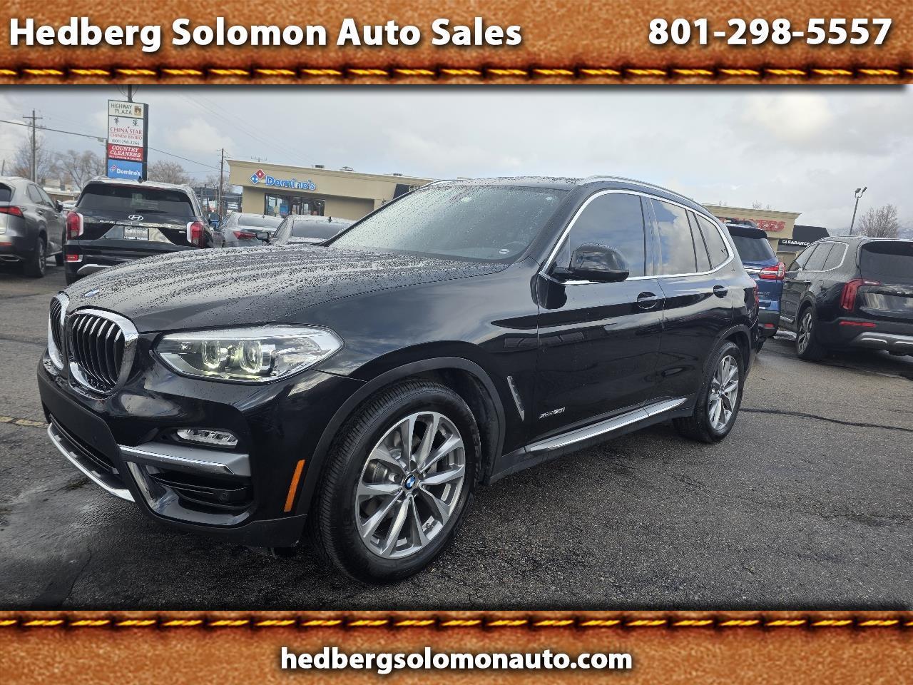 2018 BMW X3 xDrive30i Sports Activity Vehicle