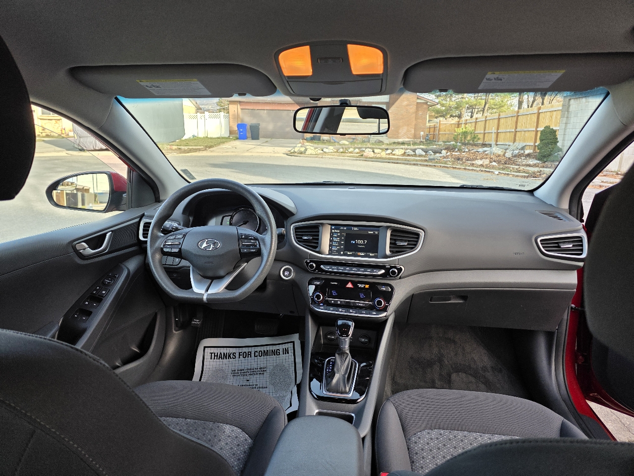 Hyundai Ioniq Hybrid Blue Hatchback 2019