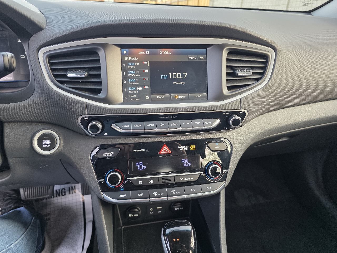 Hyundai Ioniq Hybrid Blue Hatchback 2019