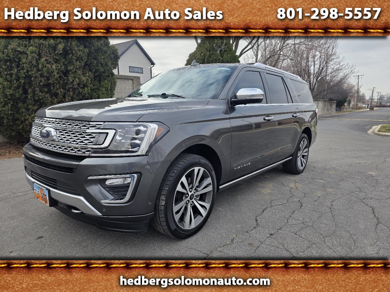 2021 Ford Expedition Max Platinum 4x4