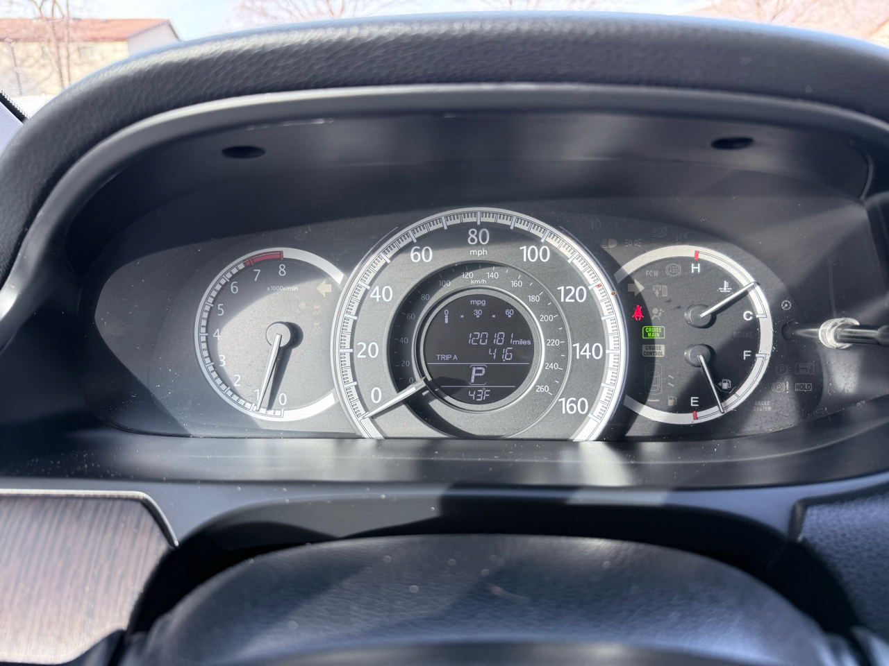 Honda Accord Sedan 4dr V6 Auto EX-L 2015