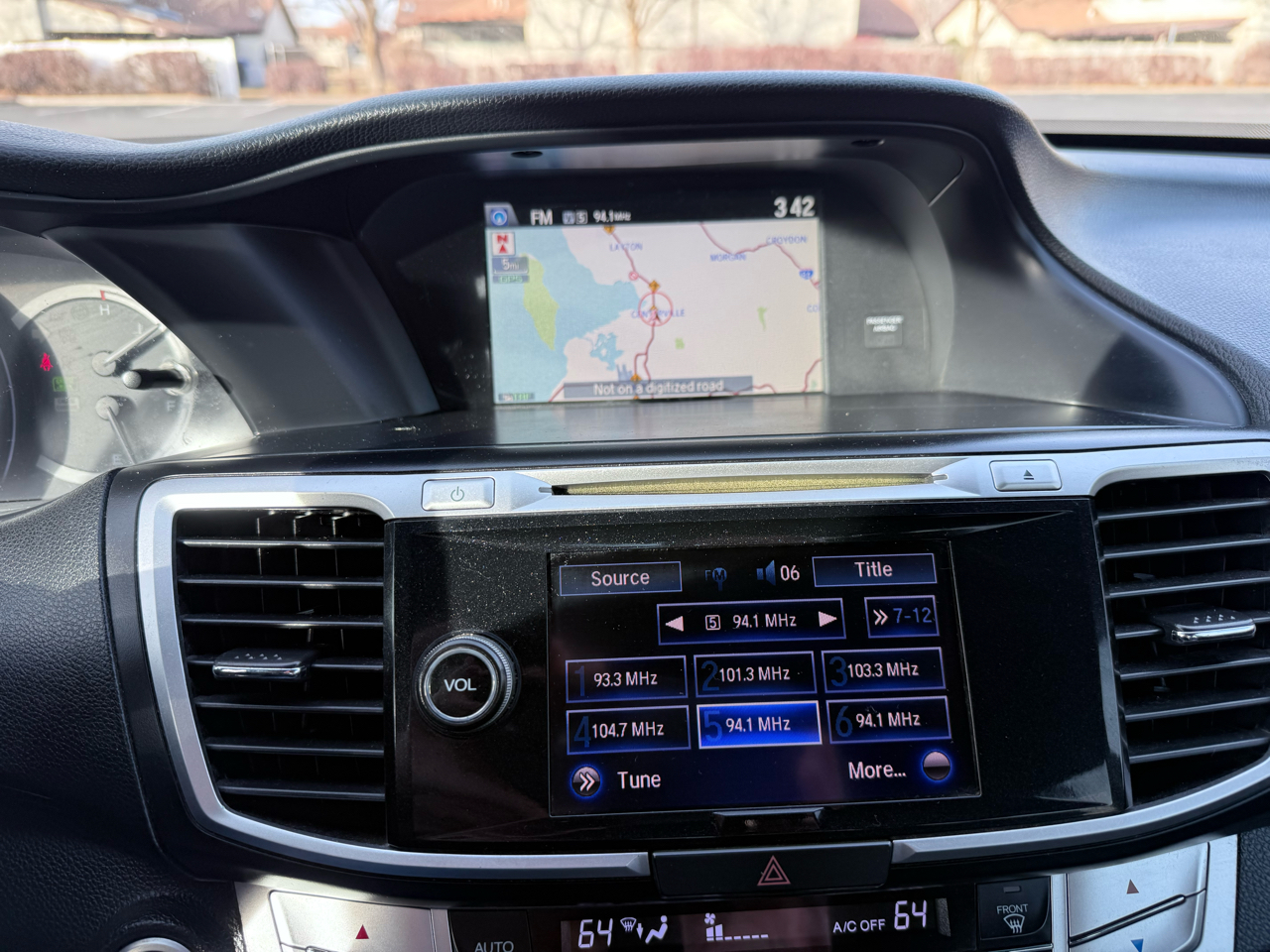 Honda Accord Sedan 4dr V6 Auto EX-L 2015