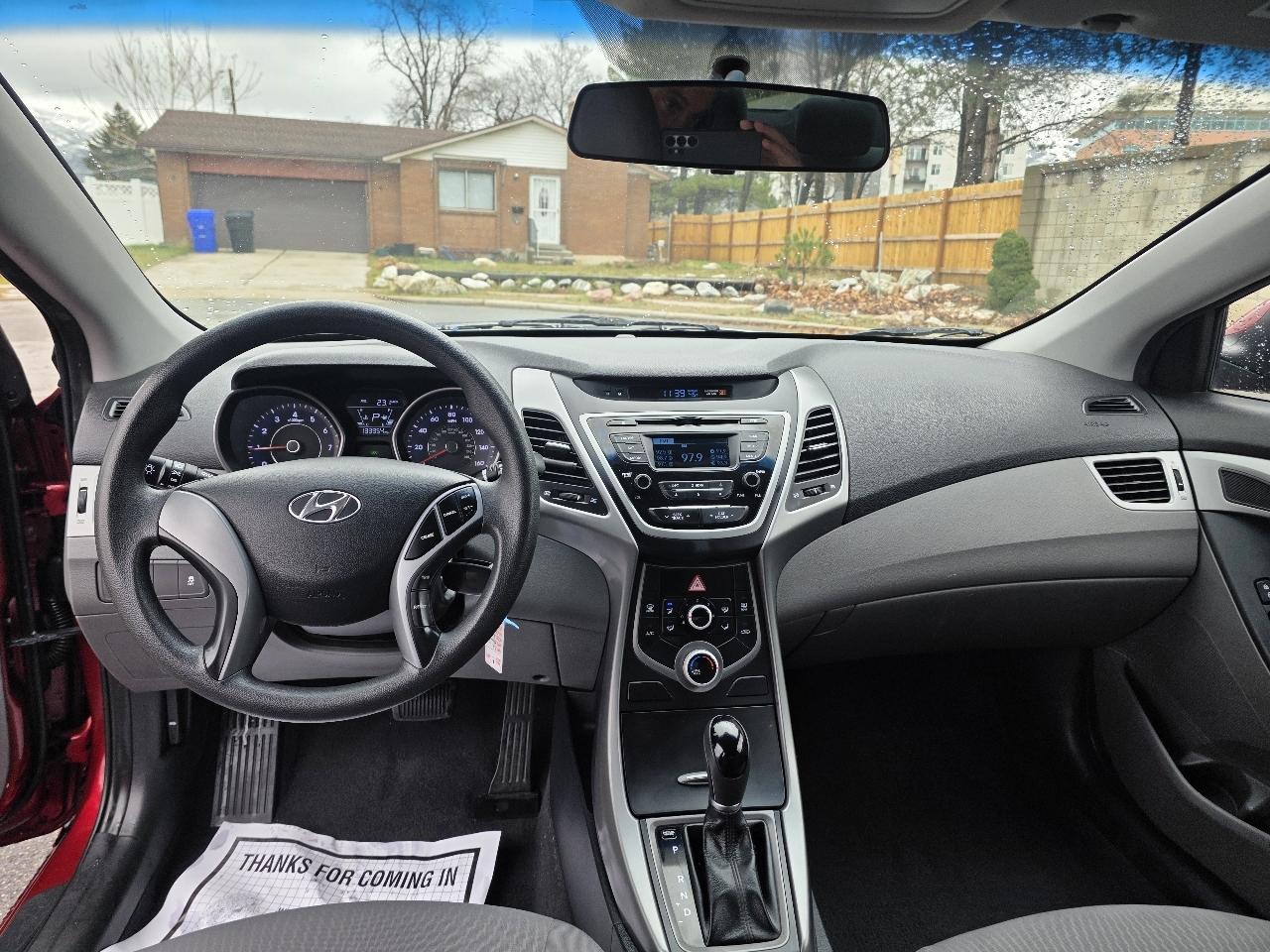 Hyundai Elantra 4dr Sdn Auto SE (Alabama Plant) 2016