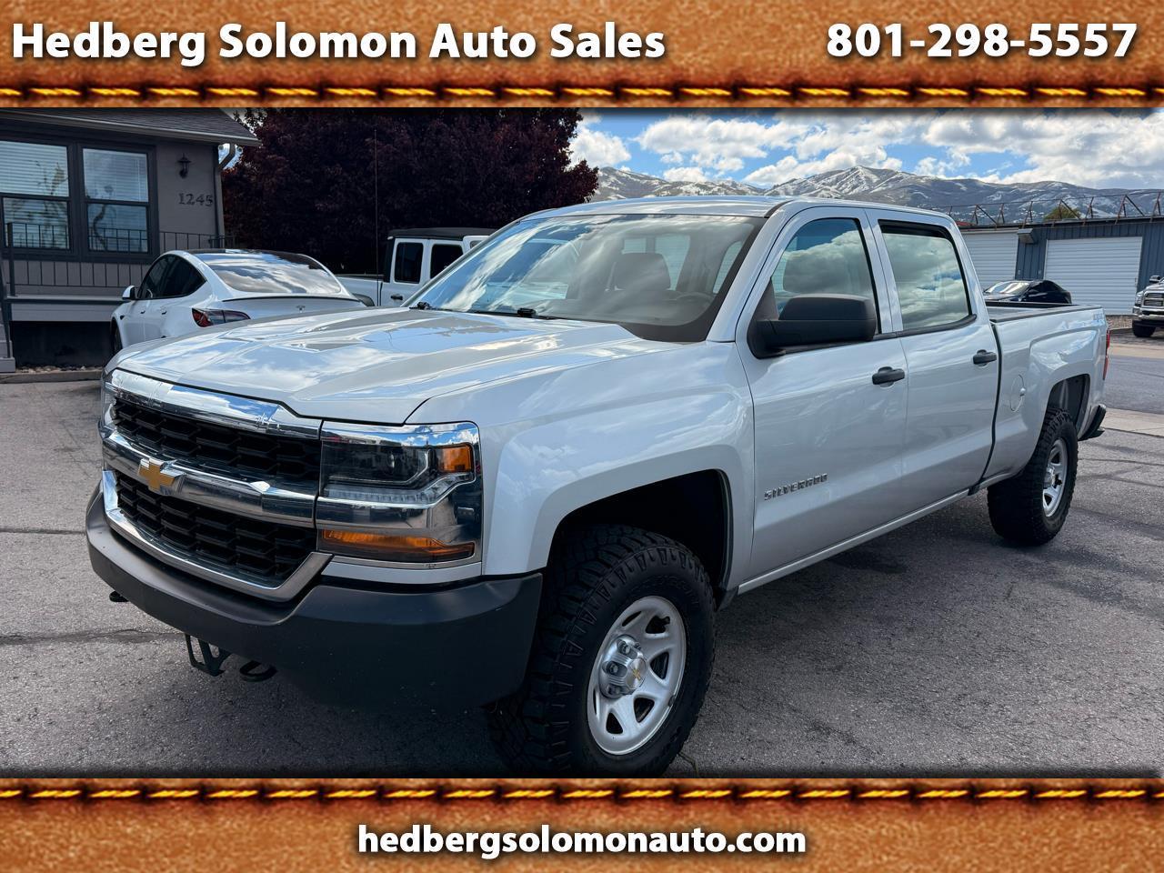 2018 Chevrolet Silverado 1500 1LT Crew Cab Long Box 4WD