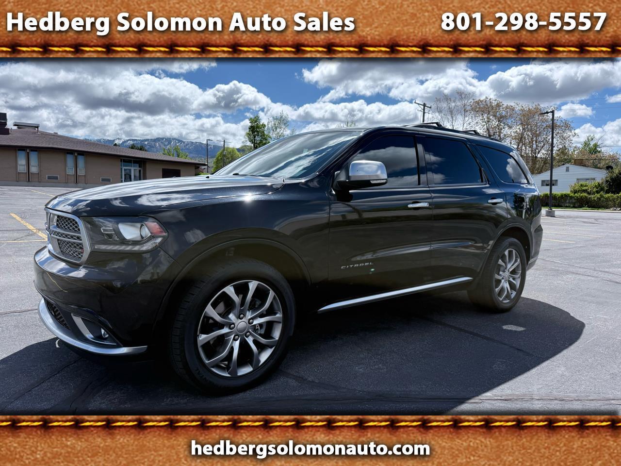 2017 Dodge Durango Citadel Anodized Platinum AWD