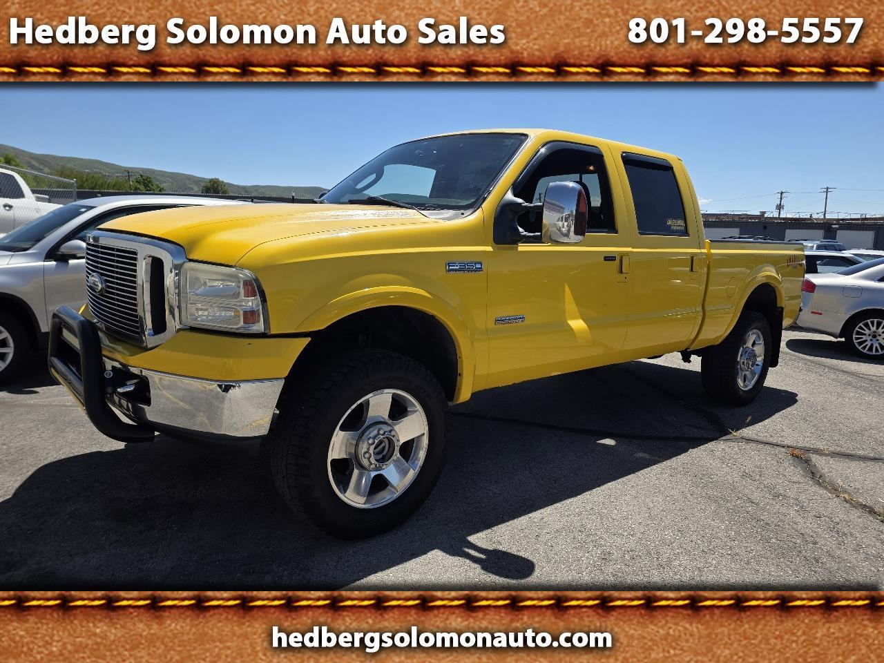 Ford Super Duty F-350 SRW Crew Cab 156" Harley-Davidson 4WD 2006