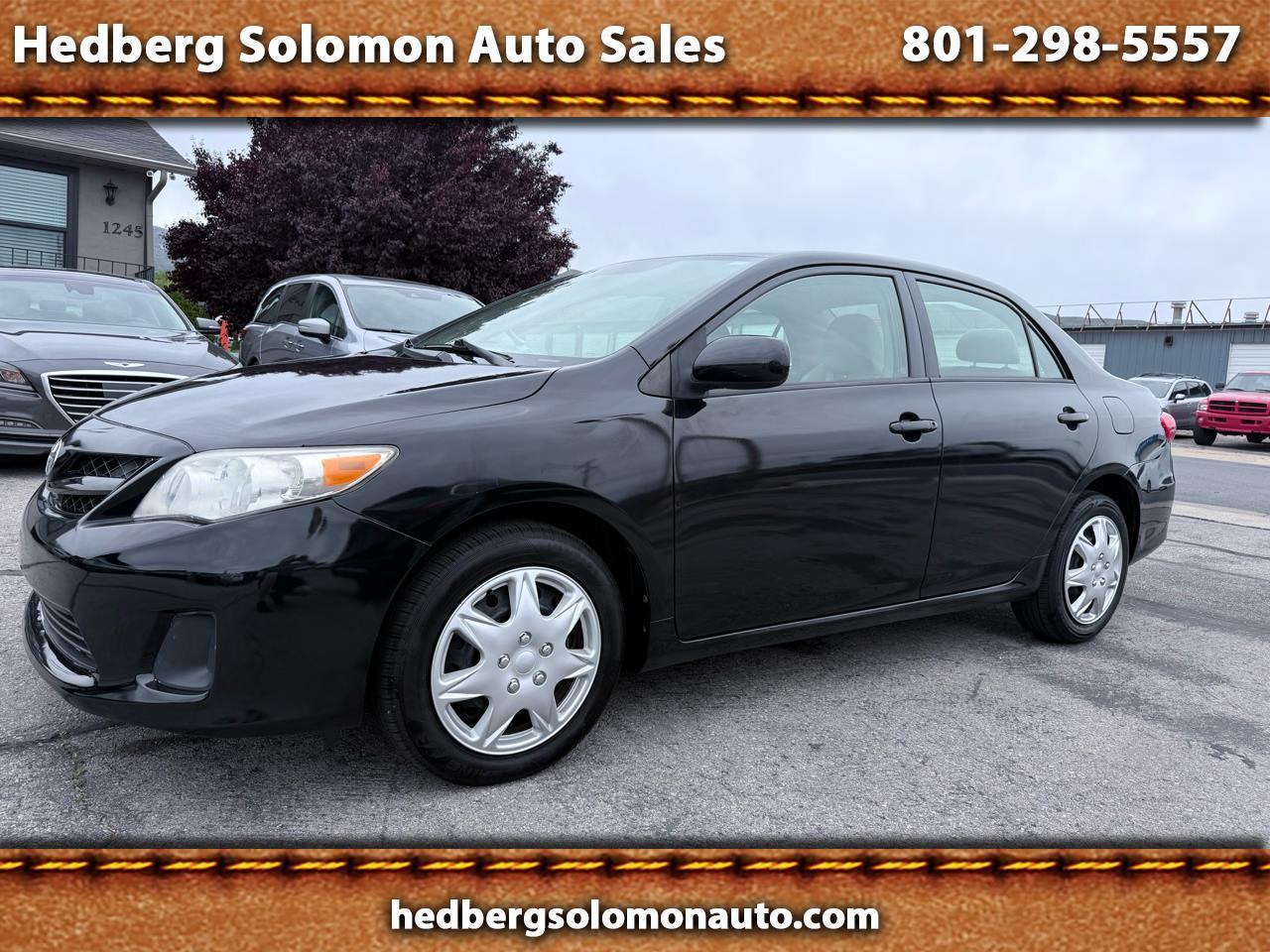 Toyota Corolla 4dr Sdn Auto LE (Natl) 2012