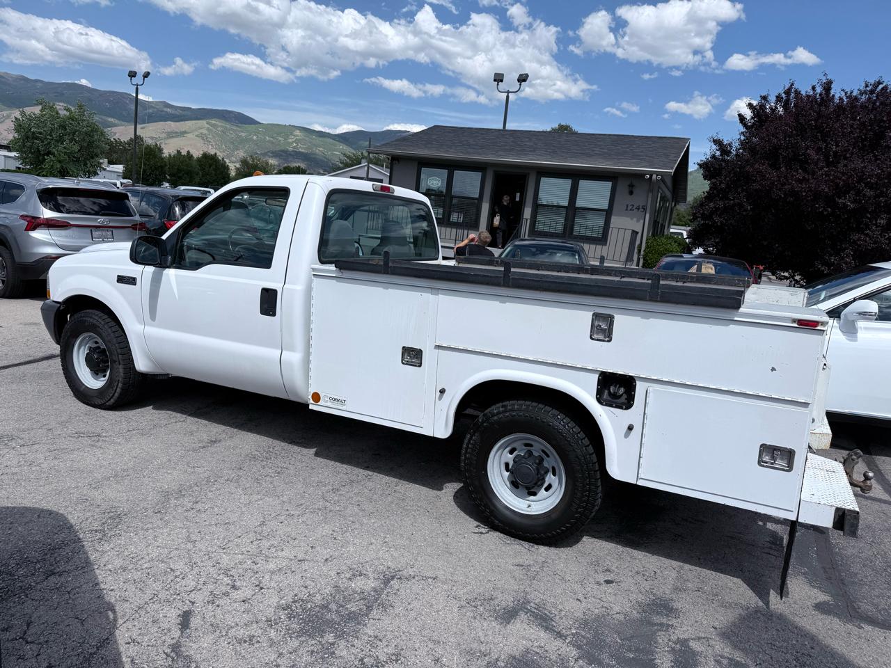 Ford Super Duty F-350 SRW Reg Cab 141" WB 60" CA XLT 2004