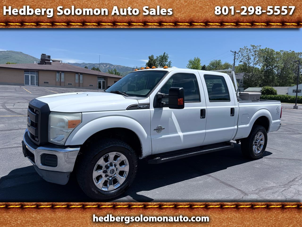 Ford Super Duty F-350 SRW 4WD Crew Cab 172" XLT 2013