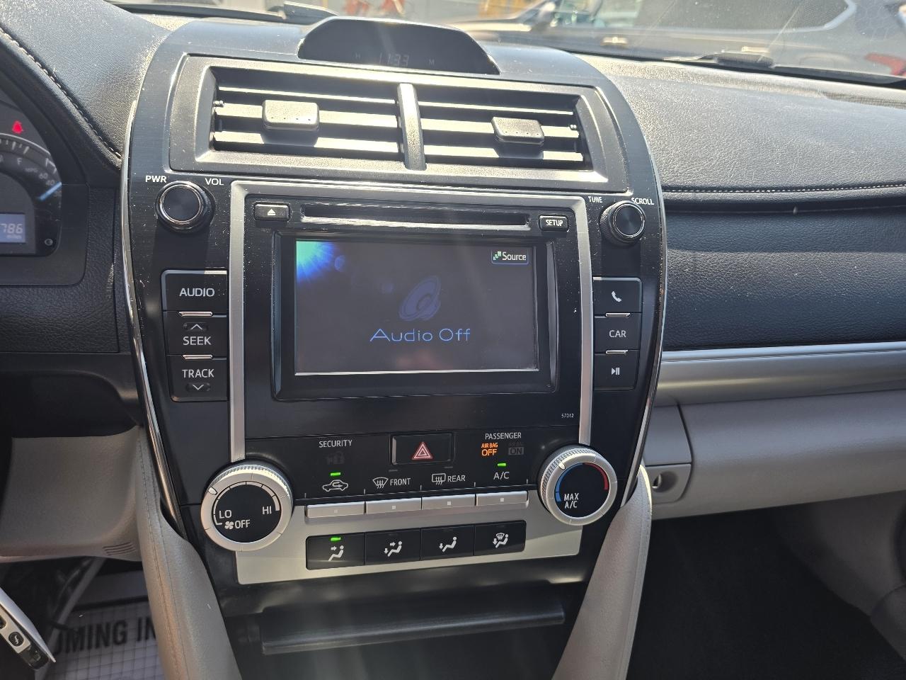 Toyota Camry 4dr Sdn I4 Auto SE Sport Limited Edition (Natl) 2012