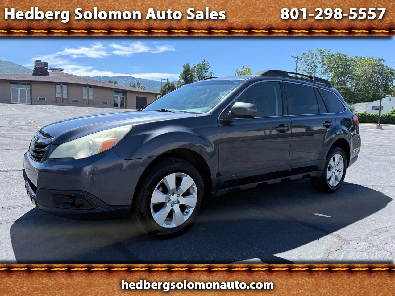 Subaru Outback 4dr Wgn H4 Auto 2.5i Limited Pwr Moon 2011