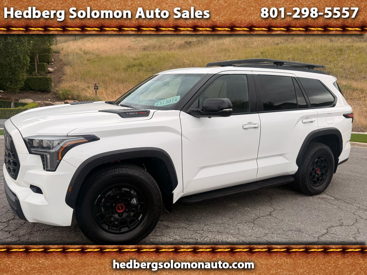 Toyota Sequoia TRD Pro 4D SUV 4WD 2024