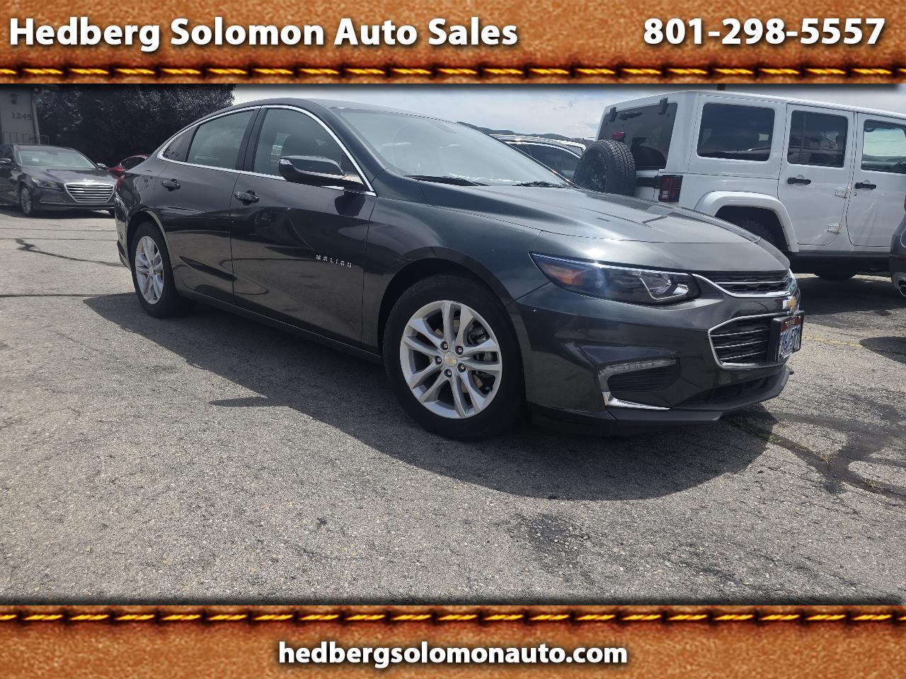 Chevrolet Malibu 4dr Sdn LT w/1LT 2018