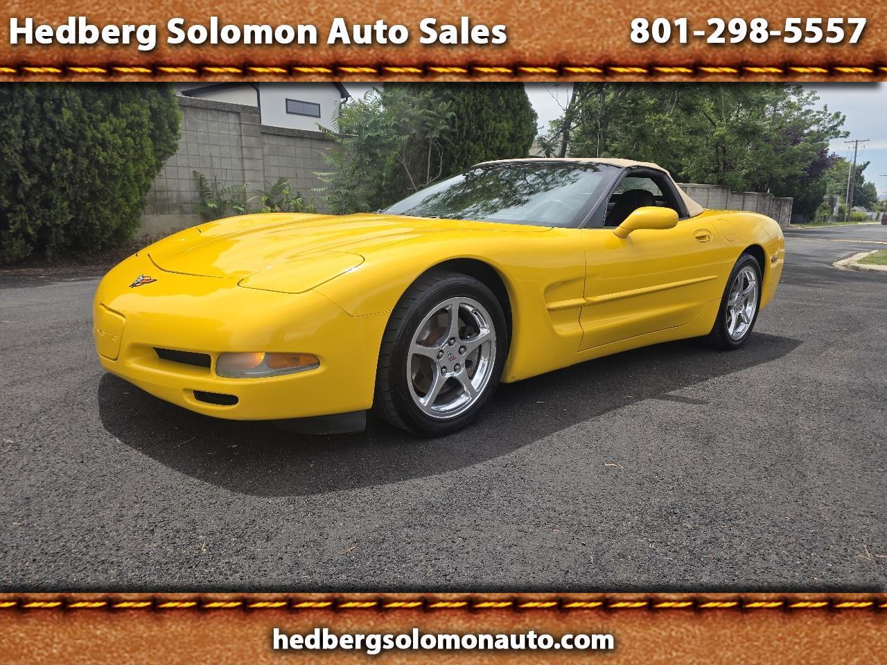 Chevrolet Corvette 2dr Convertible 2002