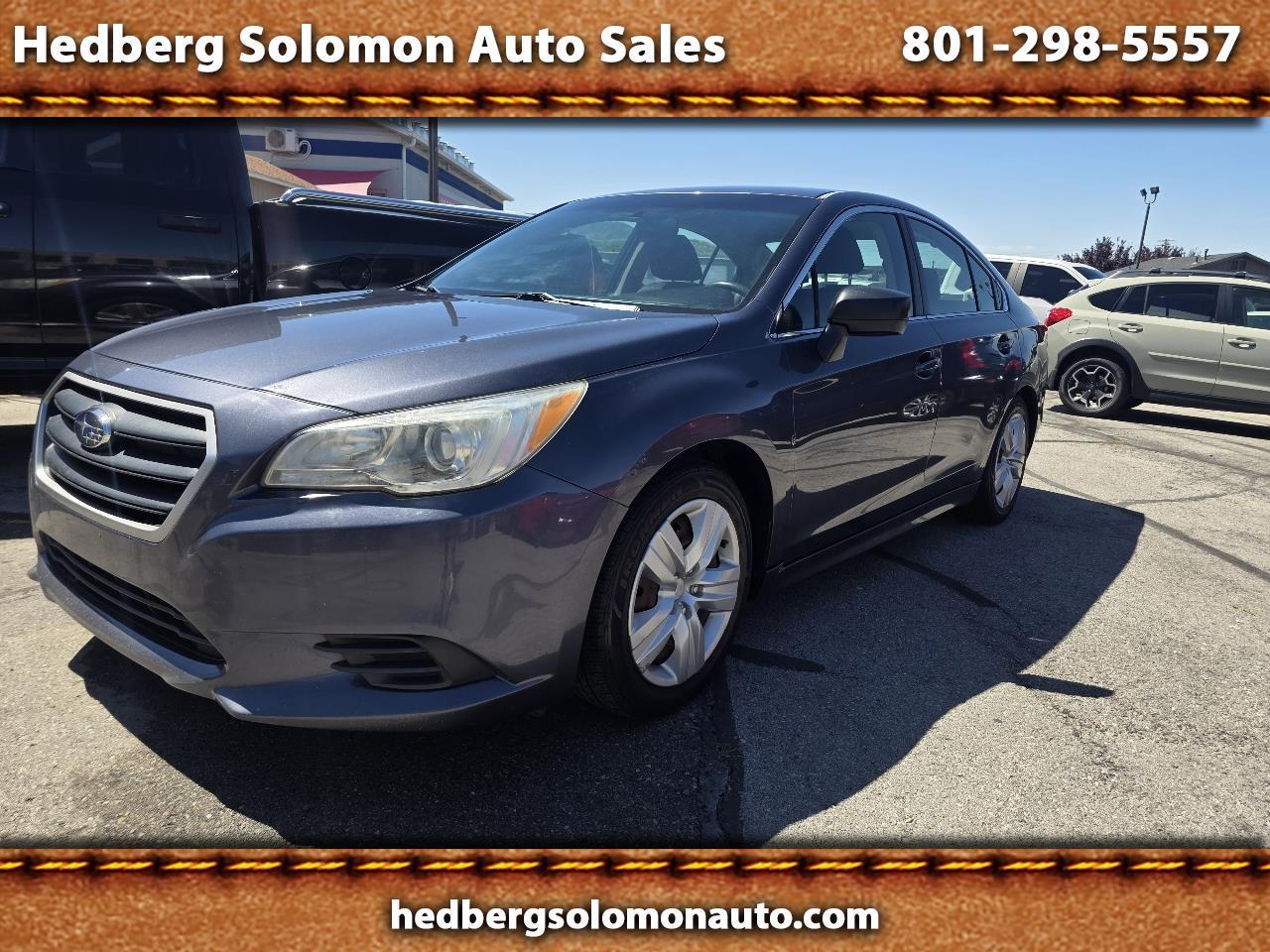 Subaru Legacy 4dr Sdn 2.5i PZEV 2015