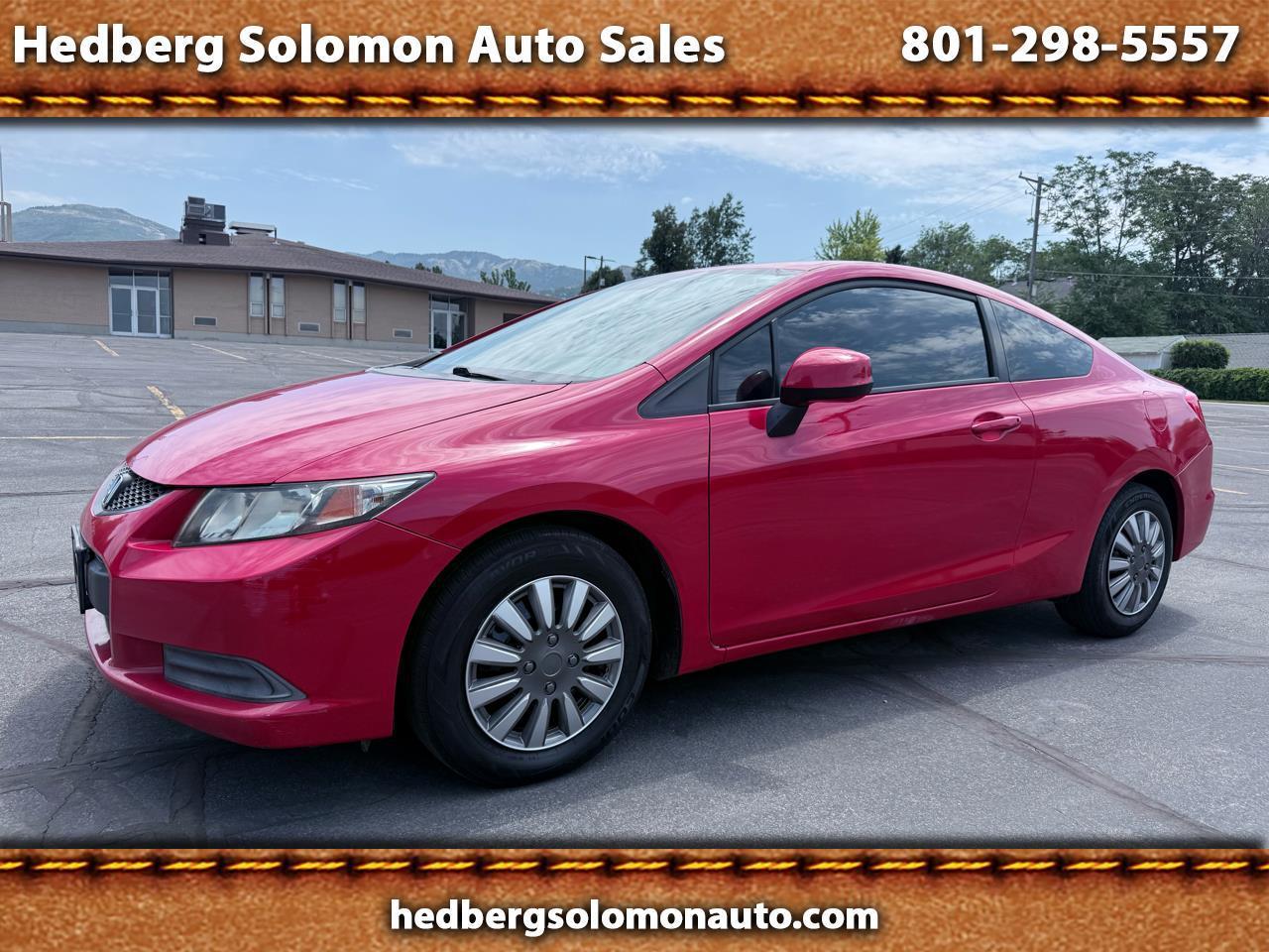 Honda Civic Cpe 2dr Auto LX 2013