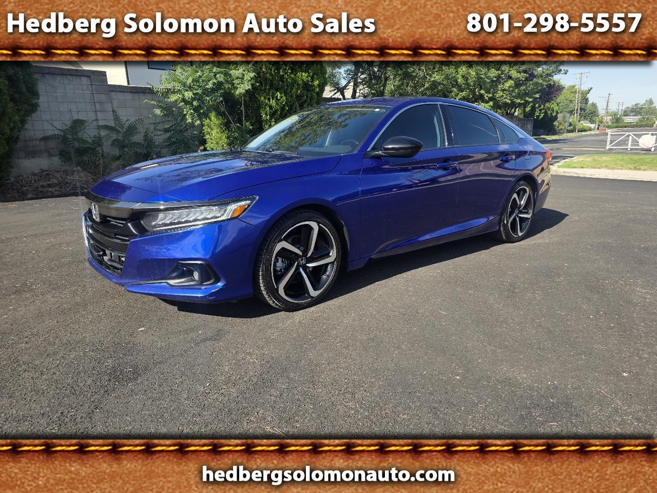 Honda Accord Sedan Sport SE 1.5T CVT 2021