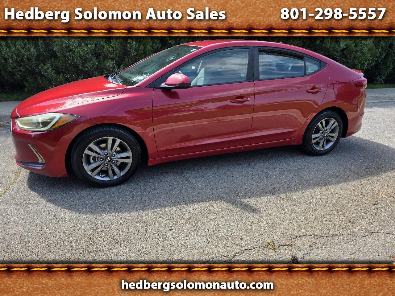Hyundai Elantra SEL 2.0L Auto (Alabama) 2018