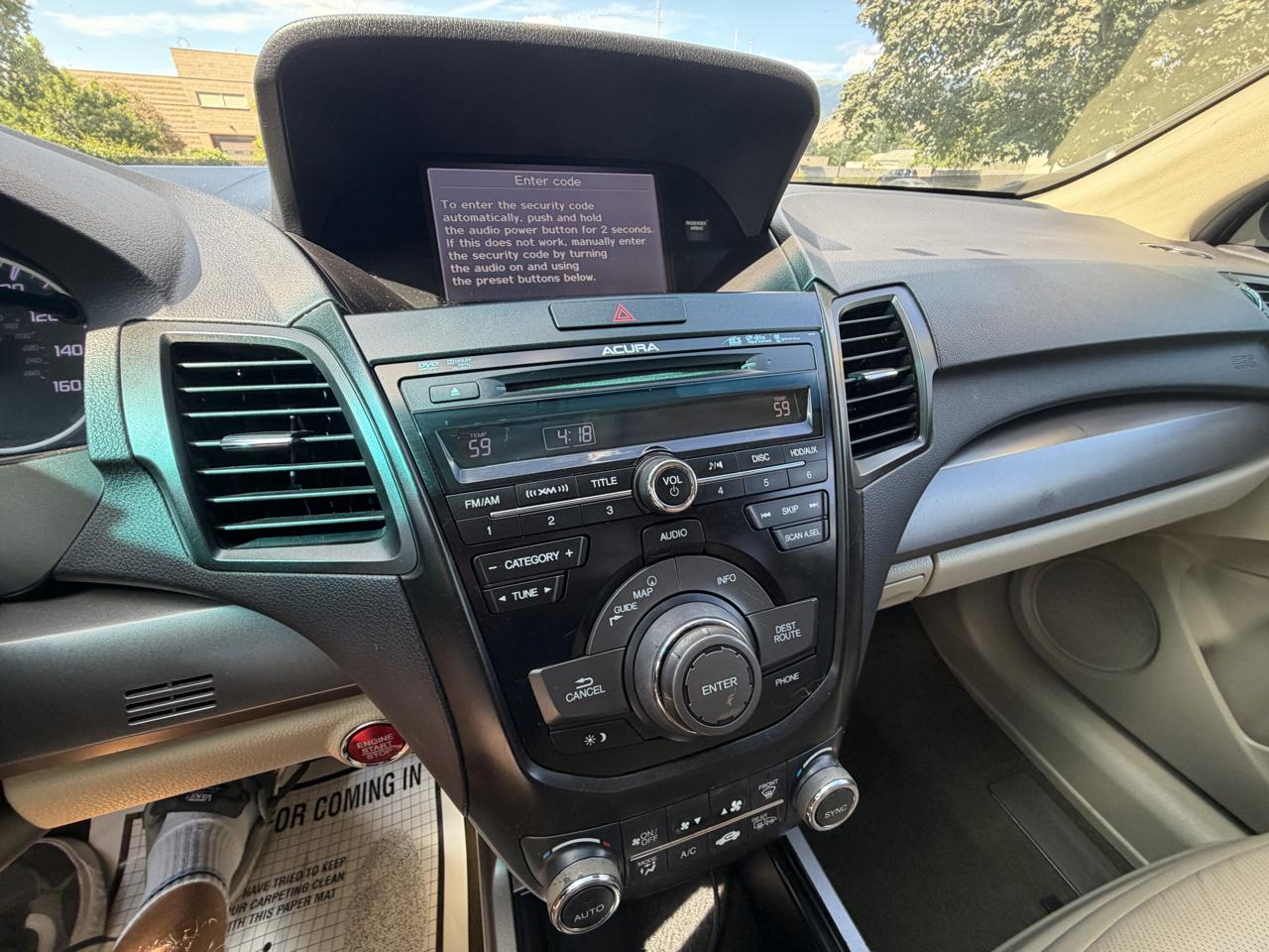 Acura RDX AWD 4dr Tech Pkg 2015