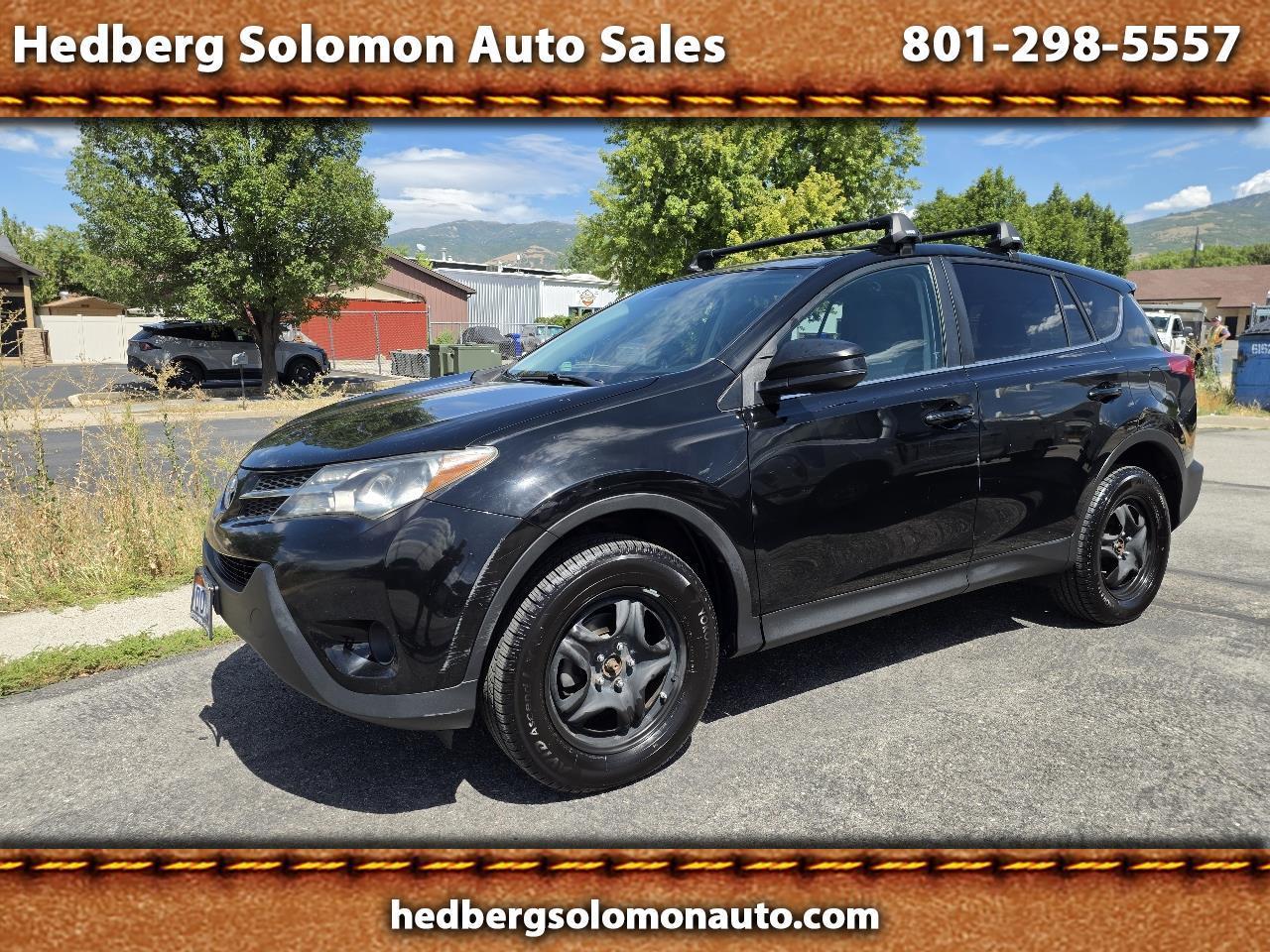 Toyota RAV4 AWD 4dr LE (Natl) 2013