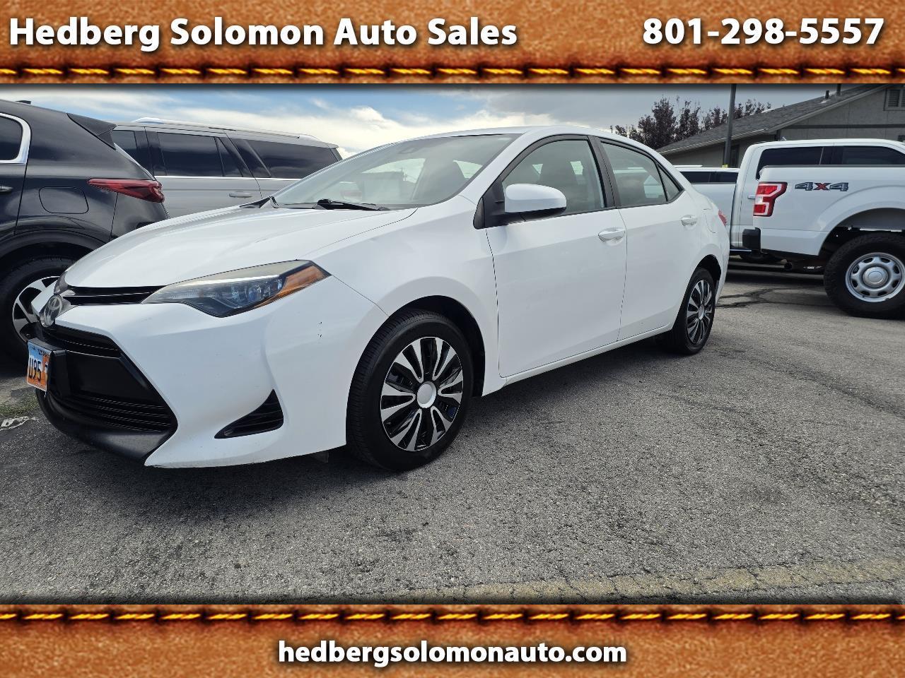 Toyota Corolla LE 2018