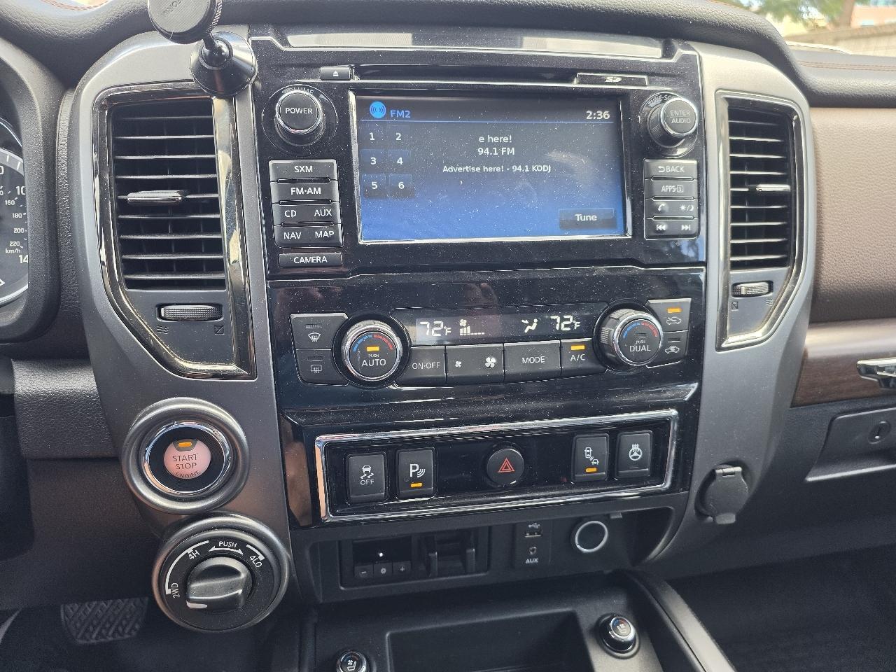 Nissan Titan XD 4WD Crew Cab Platinum Reserve Diesel 2016