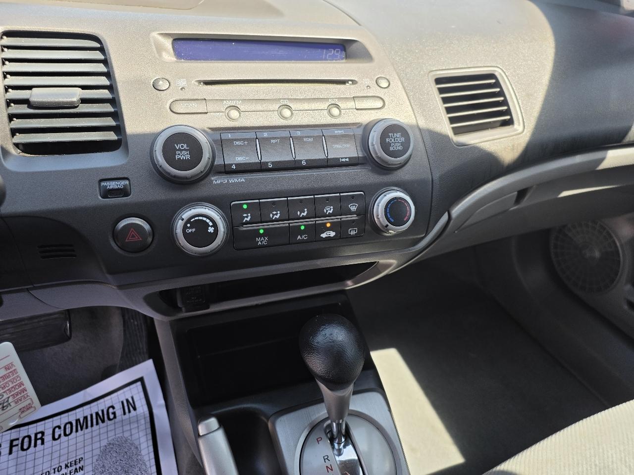 Honda Civic Sdn 4dr Auto LX 2010