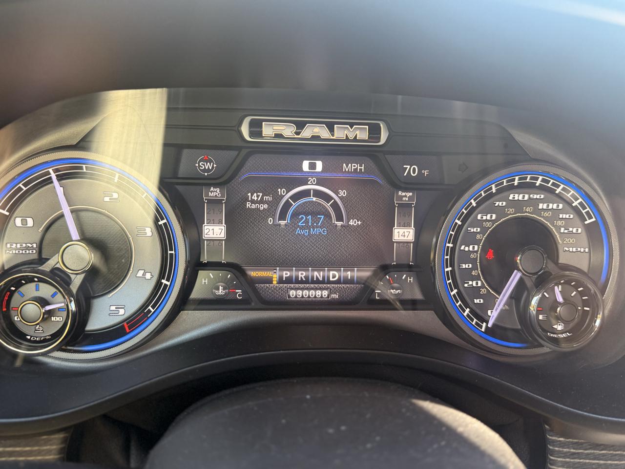 RAM 1500 Limited 4x2 Crew Cab 5'7" Box 2020