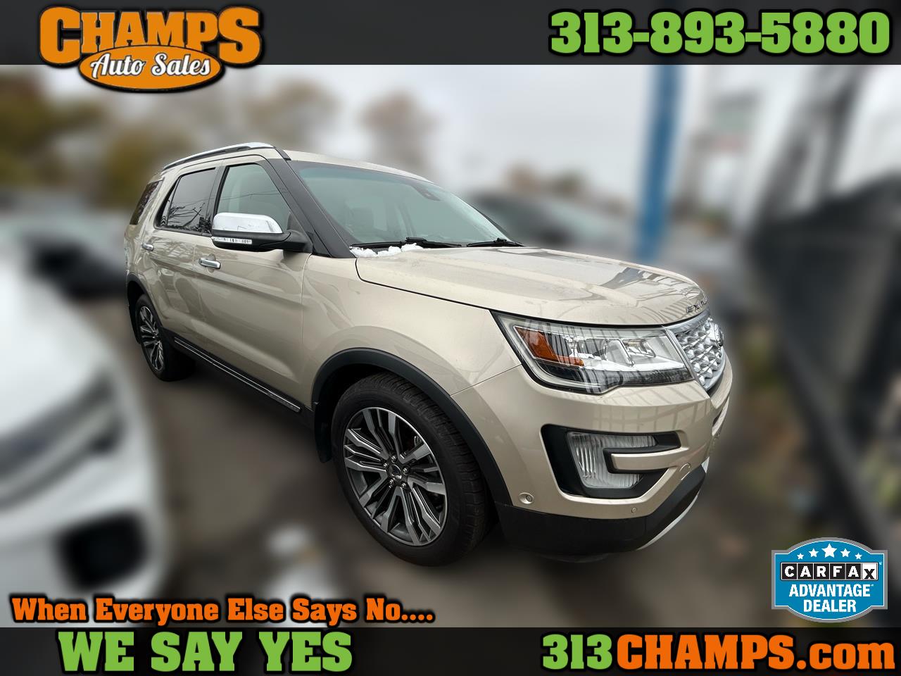 2017 Ford Explorer PLATINUM