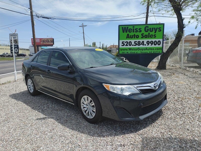 Used 2013 Toyota Camry LE for Sale in Tucson AZ 85713 Weiss Guys Auto Sales