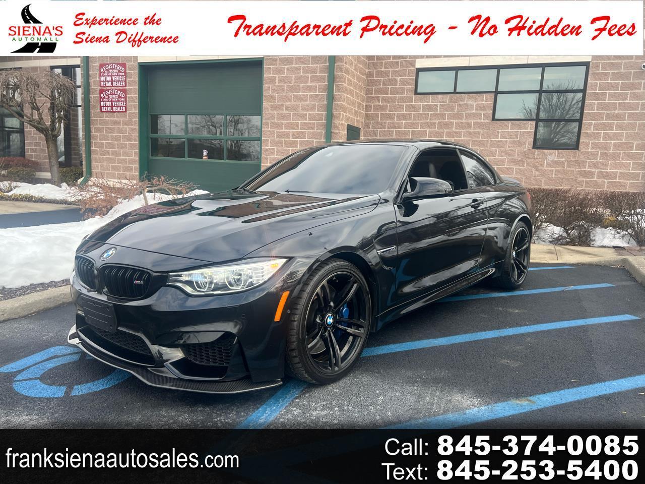 2015 BMW M4 2dr Conv